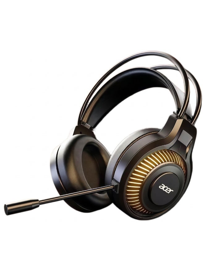 ACER Gaming Headset - 7.1 Surround Sound - Memory Foam Ear Pads - Durable Aluminum Frame - Multi Platform Headset - Works with PC, PS4, PS4 PRO, Xbox One, Xbox One S - Black-OHW303 - Image 1