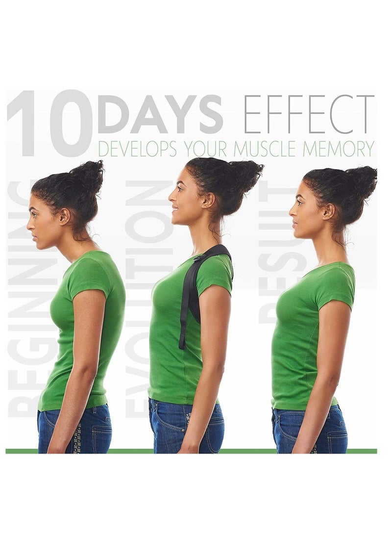 Posture Corrector for Women Men - Brace Adjustable Back Straightener (25 53) - Image 2