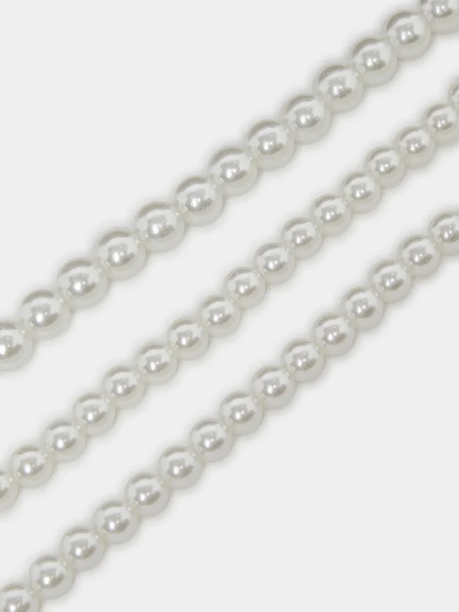 Styli Styli Faux Pearl Layered Necklace