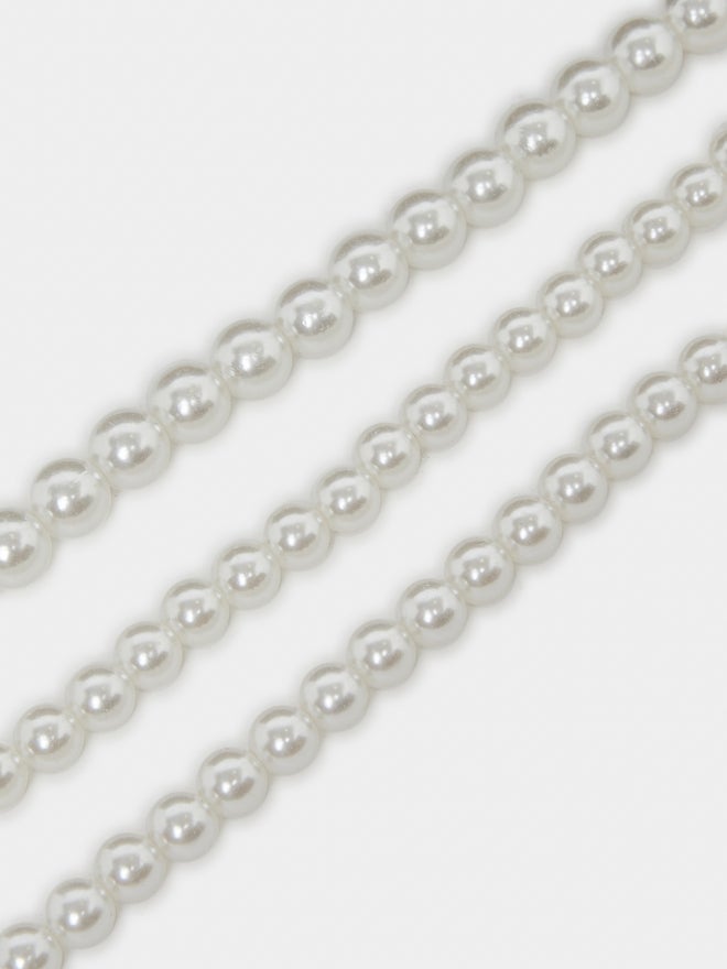 Styli Styli Faux Pearl Layered Necklace  - Image 3