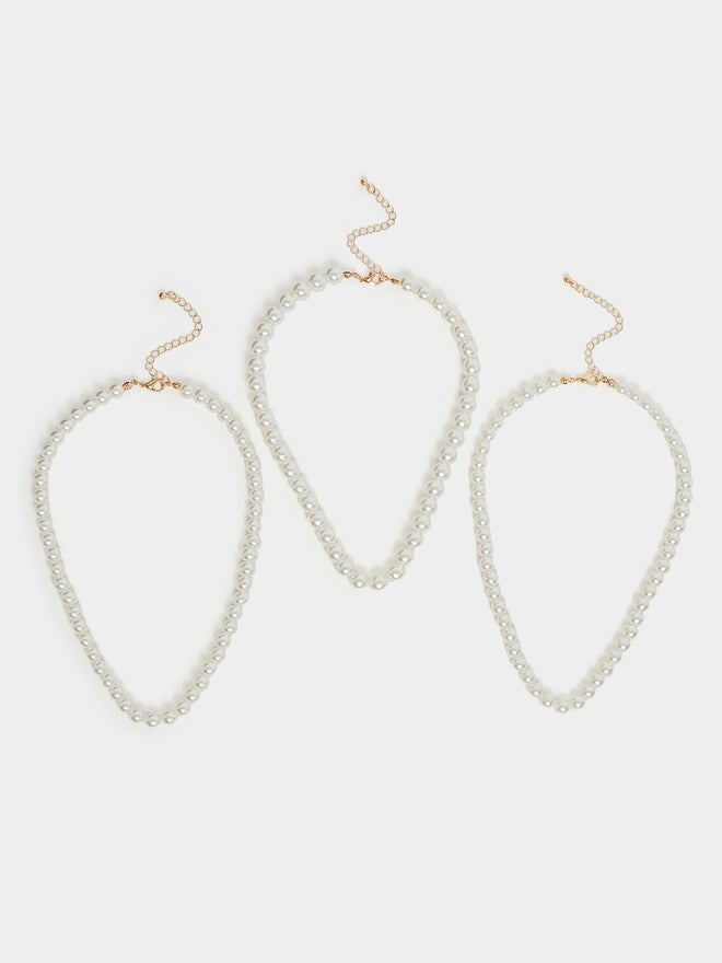 Styli Styli Faux Pearl Layered Necklace  - Image 2