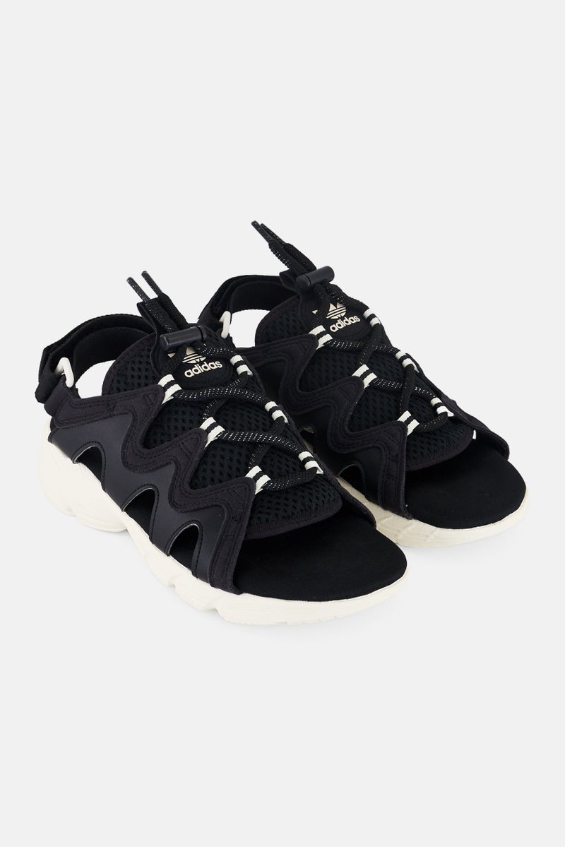 adidas Originals Women Astir Velcro Closure Outdoor Sandals, Black - Image 1
