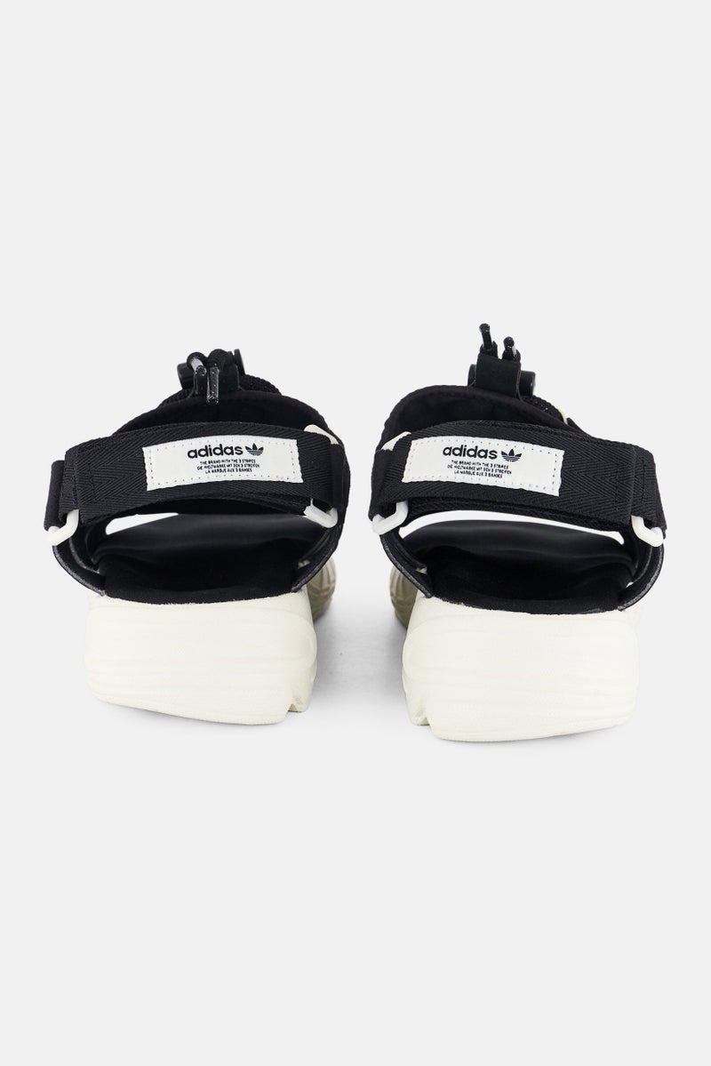 adidas Originals Women Astir Velcro Closure Outdoor Sandals, Black - Image 3