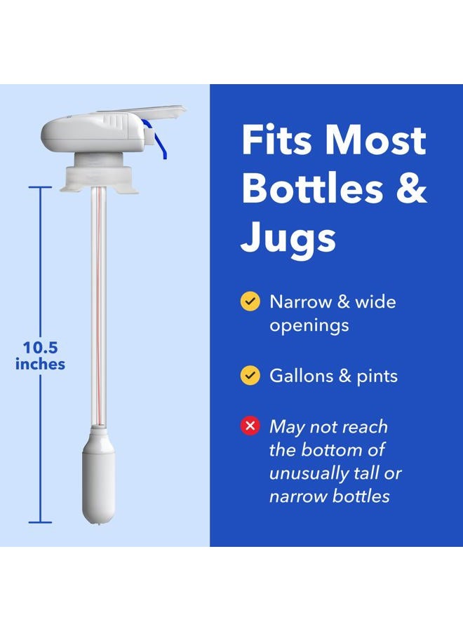 The Magic Tap Magic Tap Automatic Drink Dispenser for Fridge, Black (1 Pack), No Spill Milk Dispenser for Fridge, Automatic Milk Dispenser Pump for Gallon Jugs, Water & Juice, Fits Most Bottles, Batteries Required - Image 5