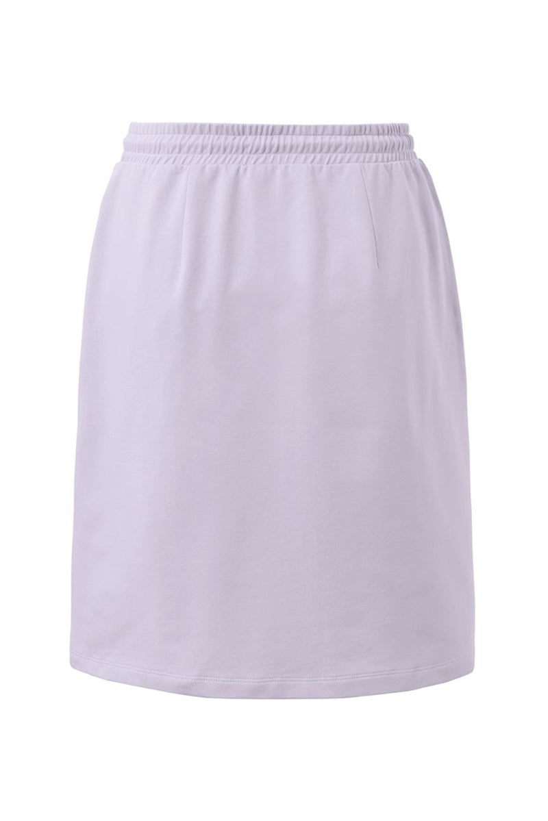 Tchibo Women Plain Sweat Drawstring Skirt, Lavender - Image 3