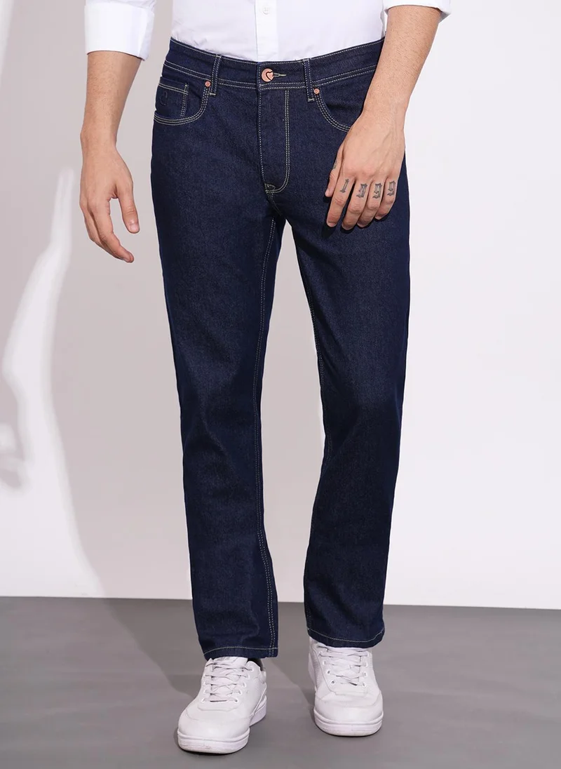 بيينغ هيومان Men Regular Fit Mid-Rise Jeans