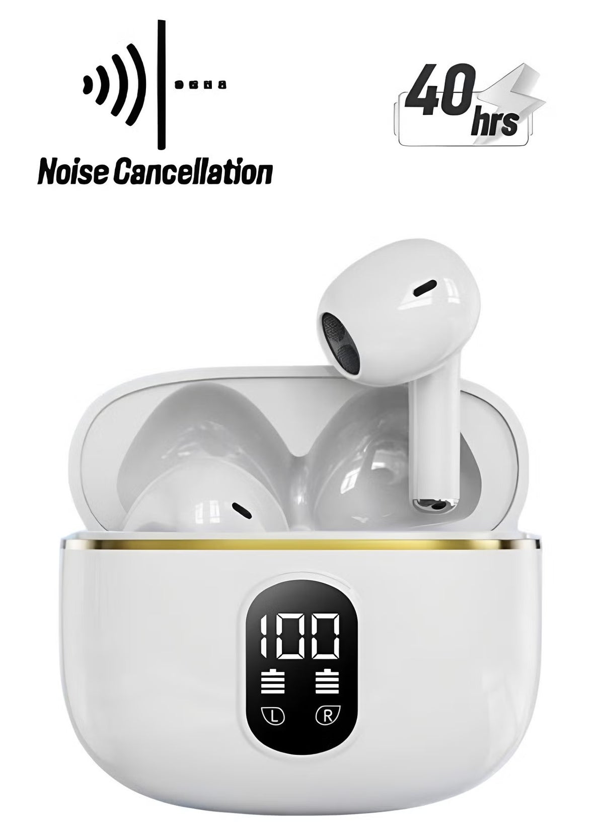 fatdolphinstore Fatdolphinstore True Wireless Earbuds in-ear Bluetooth 5 49 Headphones 4-mics Enc Clear Call Z9371E88458B1D9E5C56FZ