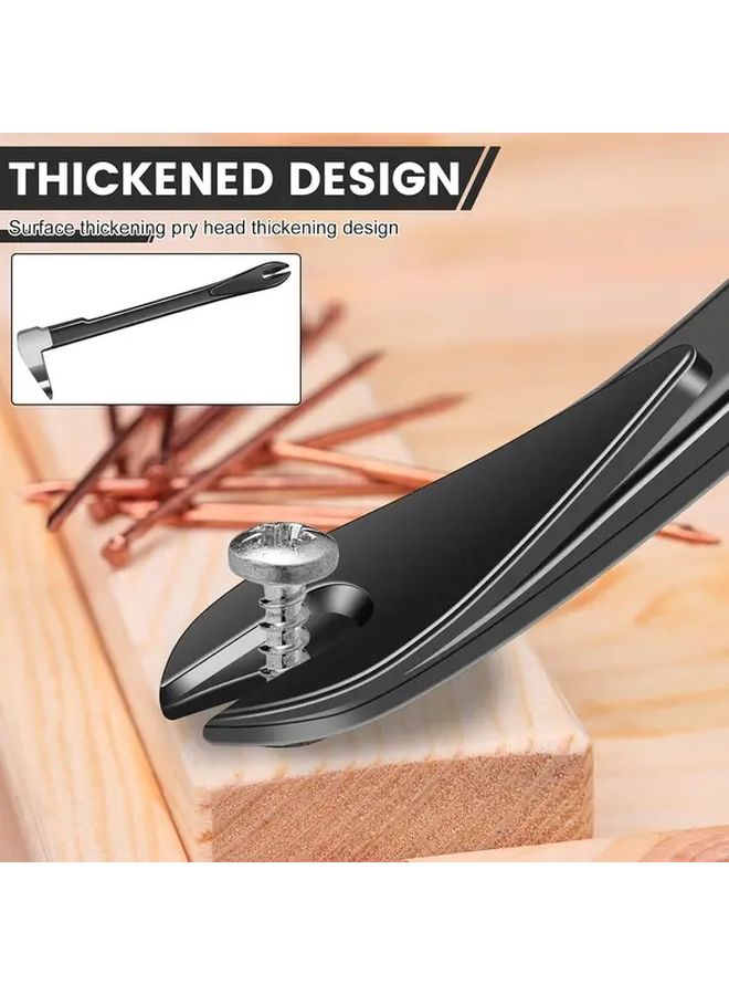 Heavy Duty Nail Puller Pry Bar 8 Inch Ergonomic Grip Hand Tool For Home Professional Use - Image 5