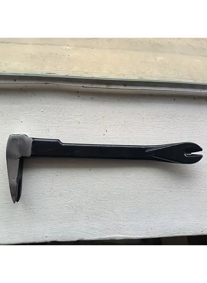 Heavy Duty Nail Puller Pry Bar 8 Inch Ergonomic Grip Hand Tool For Home Professional Use - Image 1