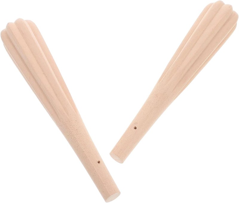 SUPVOX 2pcs Erhu Tuning Pegs Wooden Tighteners for Precision Enhance Sound Quality Playability Suitable for Erhu More Essential Musical Accessories - Image 1