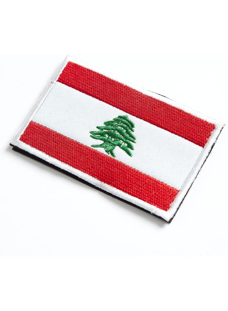 Generic Pack of 2pcs Embroidered Flag Patches - Perfect for Jackets - Backpackers - Travelers - Uniforms - Jeans and Hats - Tactical Embroidered Patches  - Image 4