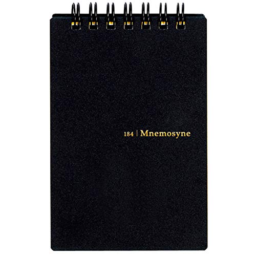 Maruman MNEMOSYNE Notebook 4.13 x 2.99 Inches (Modified A7), 5mm-squared, 70 Sheets (N184A) - Image 1