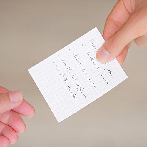 Maruman MNEMOSYNE Notebook 4.13 x 2.99 Inches (Modified A7), 5mm-squared, 70 Sheets (N184A) - Image 4