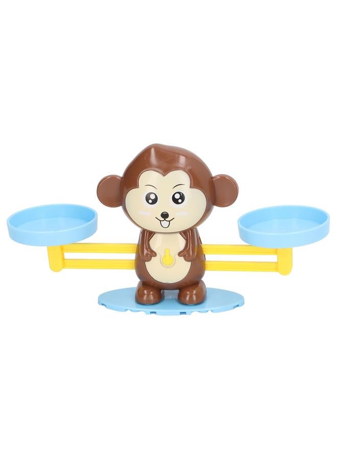 NIBEMINENT Math Balance Game Cute Fun Educational Monkey Scale Toy for Preschool Kindergarten Boys Girls  - Image 2