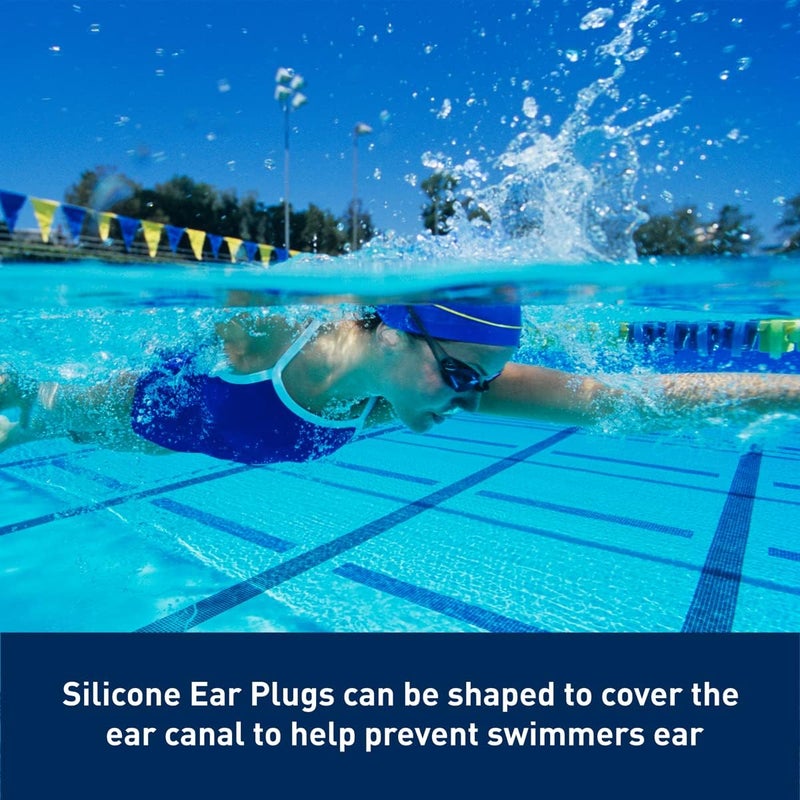 Flents Protechs Seal-Rite Kids Silicone Ear Plugs for Pool, Ocean, Water, Sports, Bright & Colors may vary, Neon Pink, Green and Orange, 6 Pairs - Image 4