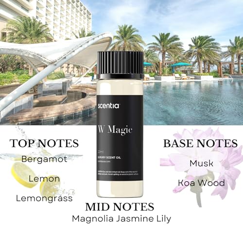 SCENTIA My Way Hotel Diffuser Oil | Aromatherapy Fragrances Inspired by 5-Star Hotels | Luxurious Scents Gift Set-5x20ml Bottles Set-The 1 Hotel Miami Beach & 5-Star Hotels - Thanksgiving & Holiday Gift - Image 5