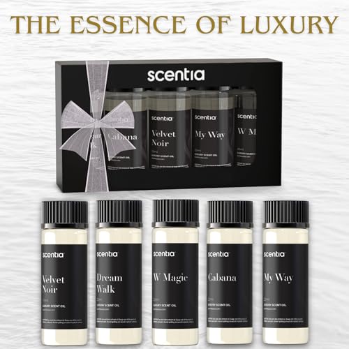 SCENTIA My Way Hotel Diffuser Oil | Aromatherapy Fragrances Inspired by 5-Star Hotels | Luxurious Scents Gift Set-5x20ml Bottles Set-The 1 Hotel Miami Beach & 5-Star Hotels - Thanksgiving & Holiday Gift - Image 4