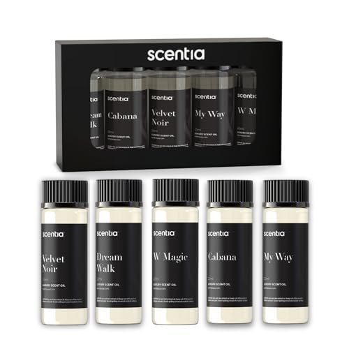 SCENTIA My Way Hotel Diffuser Oil | Aromatherapy Fragrances Inspired by 5-Star Hotels | Luxurious Scents Gift Set-5x20ml Bottles Set-The 1 Hotel Miami Beach & 5-Star Hotels - Thanksgiving & Holiday Gift - Image 1