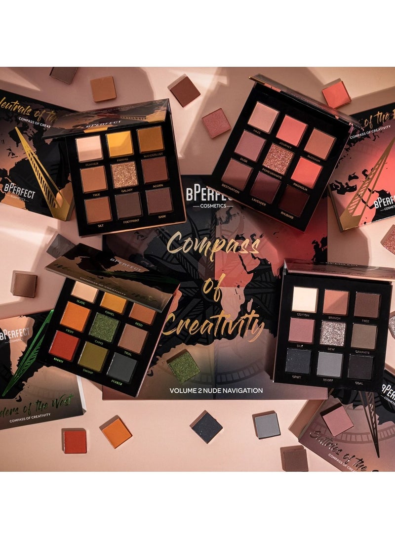 بي بيرفيكت مجموعة ظلال العيون "بي بيرفكت كومباس أوف كريتيفيتي" المجلد الثاني "نود نافيجيشن" - أناقة الشرق 110 غرام - Image 3