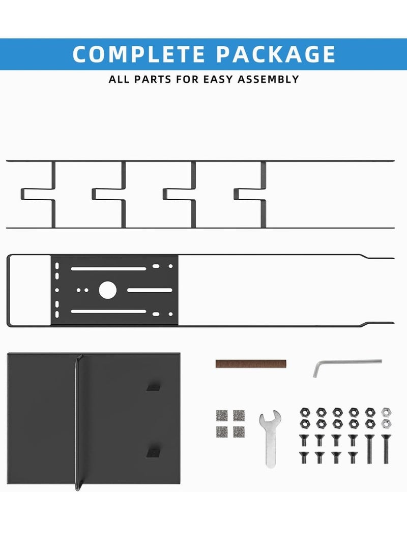 Leon Home Vacuum Cleaner Stand - Vacuum Cleaner Stand for Dyson V6 V7 V8 V10 V11 V12 V15 Handheld Cordless Vacuum Cleaners and Accessories, Floor Stand, Stable Metal Storage Stand, Storage Rack - Image 5
