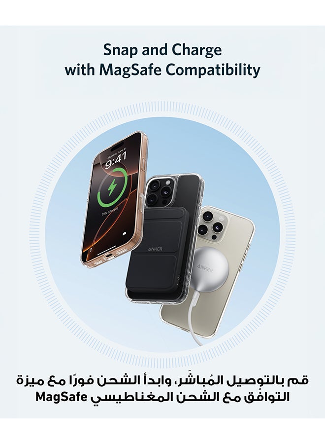 Anker for iPhone 16 Pro Case Cover, Compatible with MagSafe, Military-Grade Protection, Yellowing Resistant, Scratch-Resistant Back, Magnetic Phone Case for iPhone 16 Pro, Classic Series - Image 4