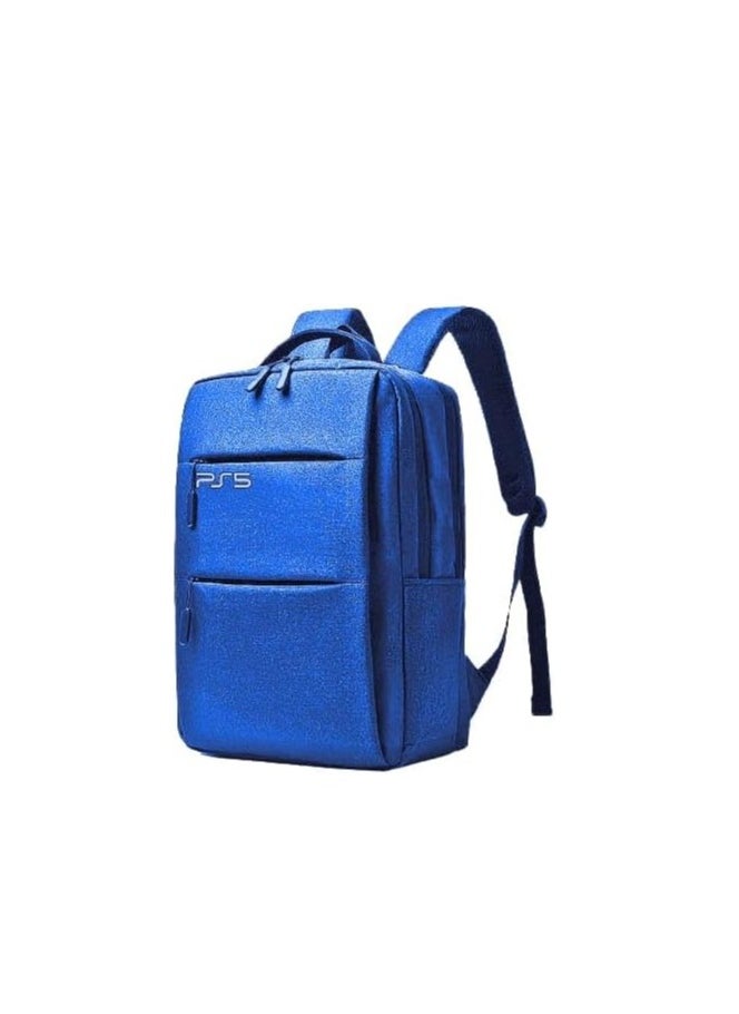 Generic - PlayStation 5 Backpack for All Versions of the PlayStation 5 Console - Blue - Image 1