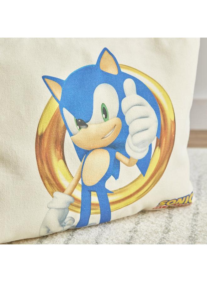 سونيك ذا هيدجهوج حقيبة تسوق من القماش القطني مقاس 34×39 سم - Image 4