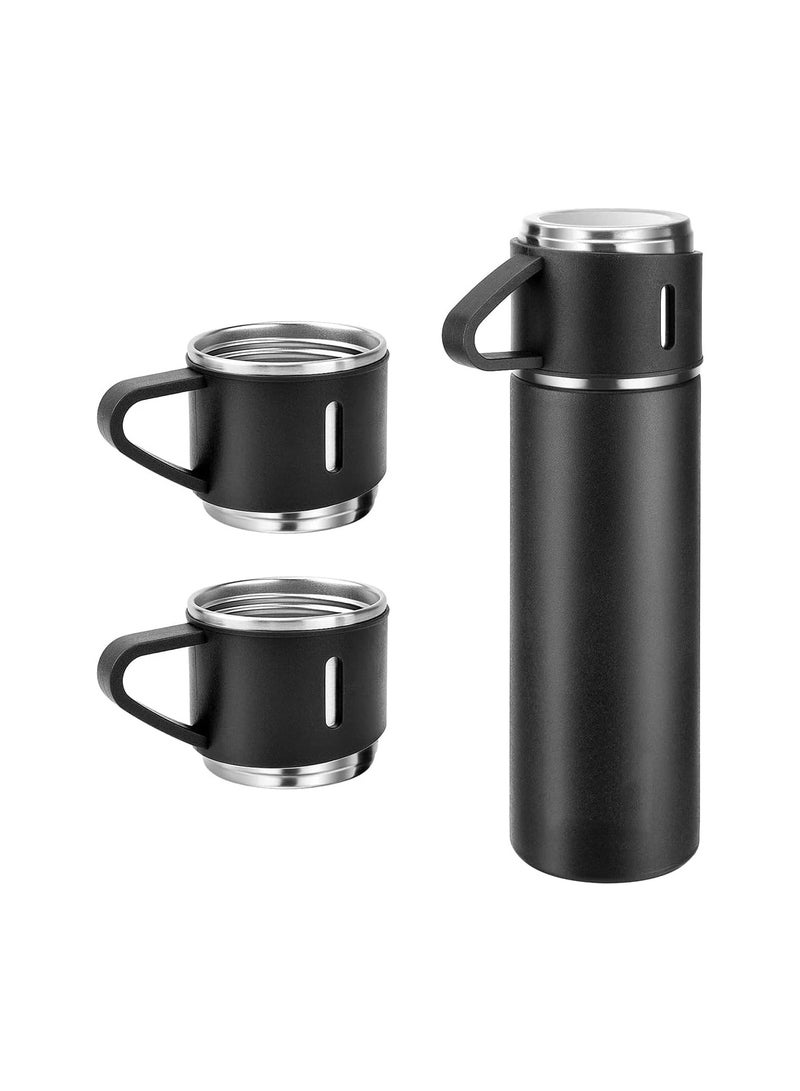 Device Of Urban Infotech DEVICE OF URBAN INFOTECH Vacuum Insulated Flask Water Bottle, Double Wall Stainless Steel Thermal Bottle with Lid 3 Cup for Hot & Cold Water, Coffee... - Image 1