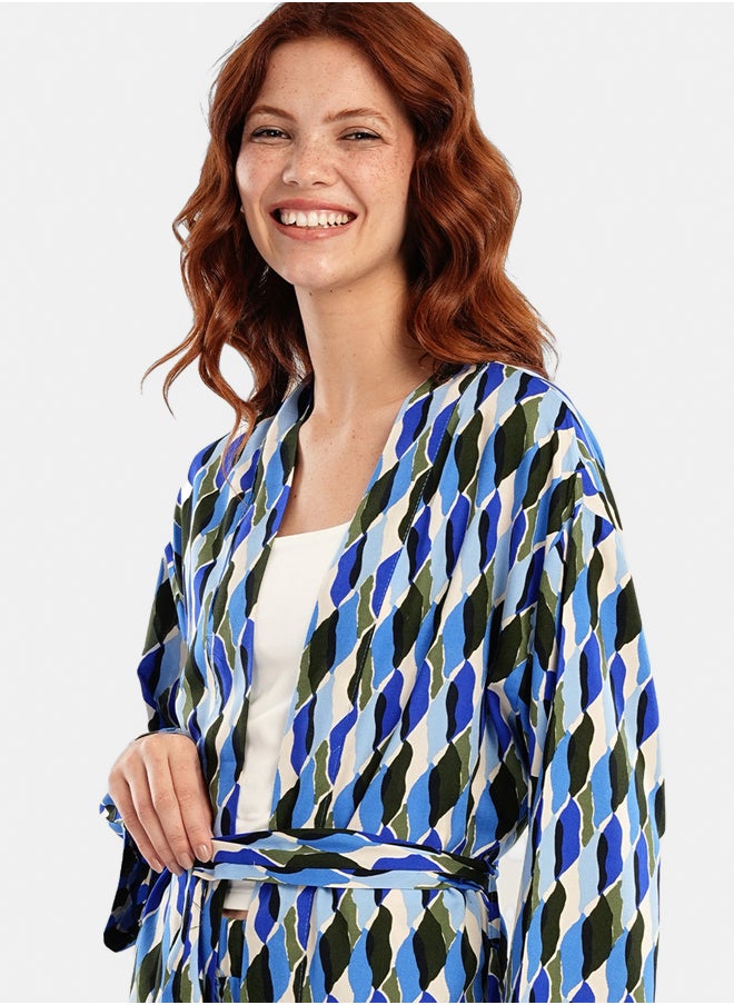 Carina Relax Fit Colorful Kimono  - Image 3