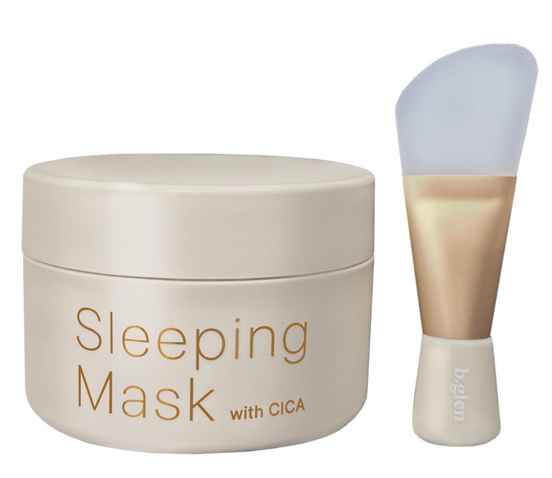 b.glen Sleeping Mask with CICA Overnight Gel Mask for Firm and Hydrated Skin