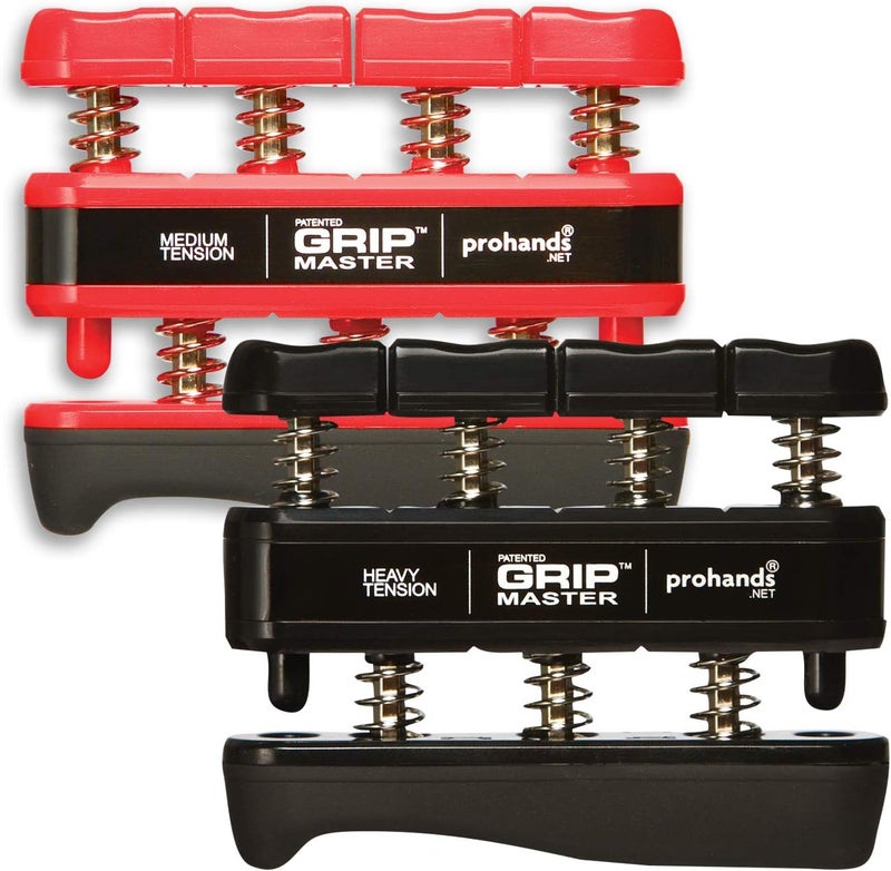 Prohands Gripmaster Hand Exerciser, Finger Exerciser (Hand Grip Strengthener), Spring-Loaded, Finger-Piston System, Isolate & Exercise Each Finger - Image 1