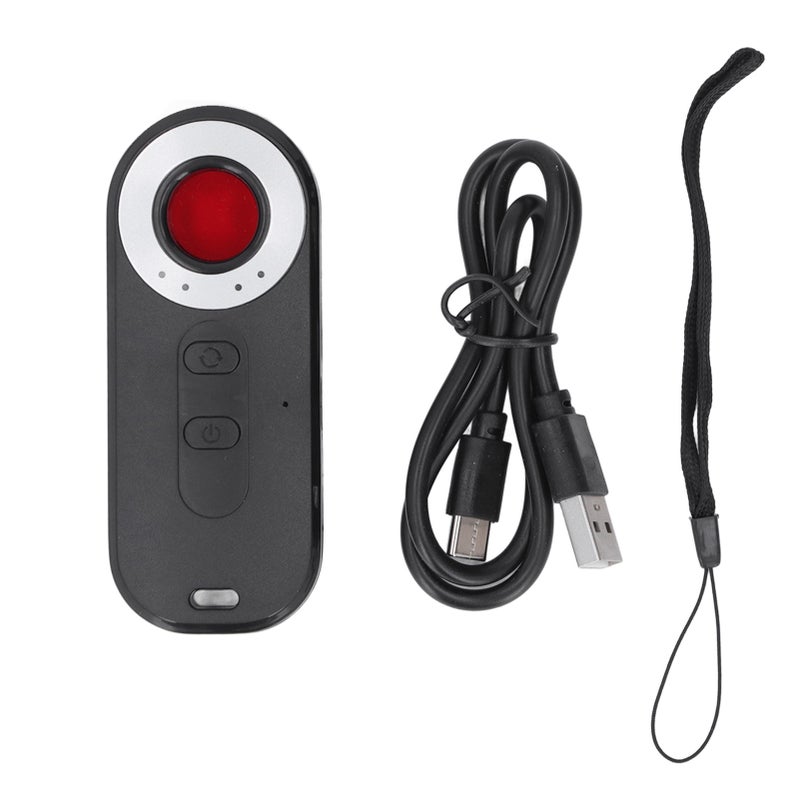 Concealed Camera Detector: 6-Level Sensitivity Adjustment, Lightweight Compact Design - LED Infrared Scanning Tech GPS Tracker Detector for Travelers, Trade Secret Custodians, Hotel & Office Use - Image 1
