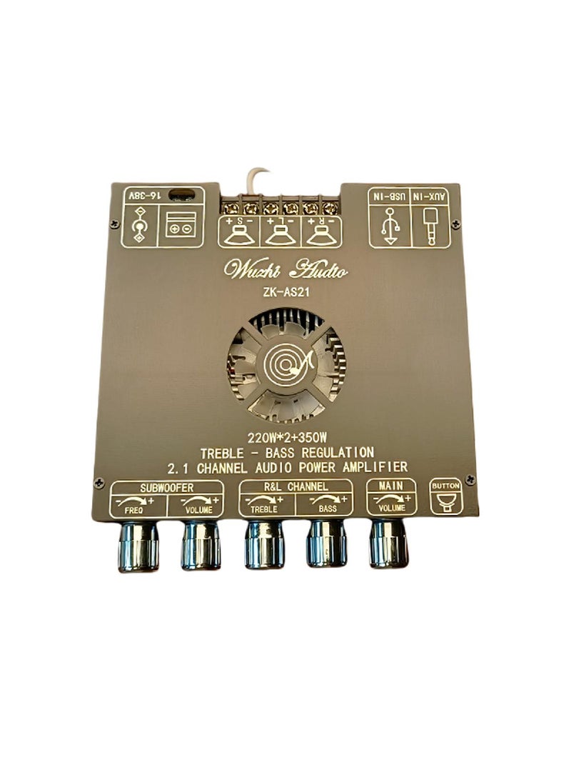 2.1Channel Bluetooth-compatible Amplifier Board With Noise Elimination TPA3255 Chipset And Pairing Support