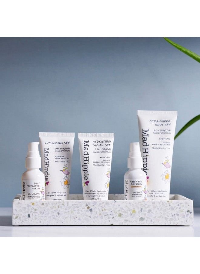 Mad Hippie Luminizing Facial Spf Daily Protective Serum 29 Spf Moisturizer & Mineral Sunscreen Face Lotion Zinc Oxide Mineral Face Sunscreen Sun Skin Care Reef Safe 2 Oz.  - Image 5