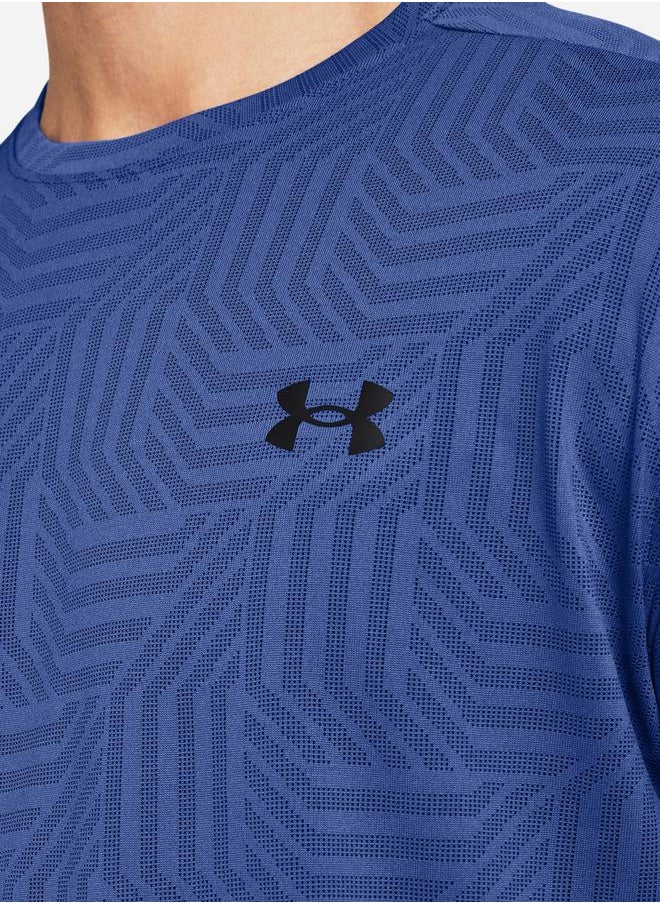 UNDER ARMOUR Tech Vent Geotessa Short Sleeves T-Shirt  - Image 3