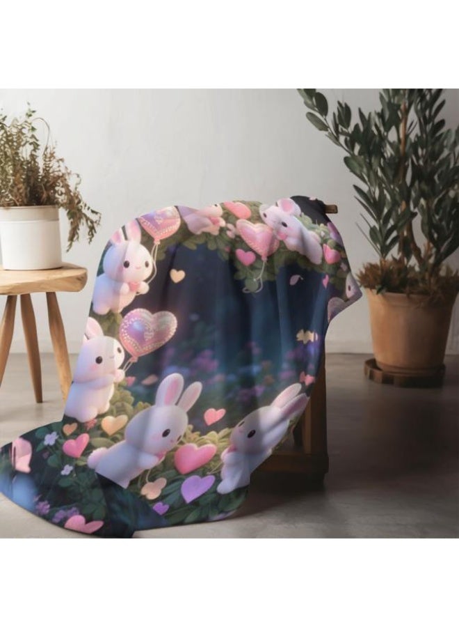 general Wisdom Fairy (latest) flannel thin blanket (warm and comfortable, suitable for sleep, game use, dust and sandproof) 150cm*200cm - 109 - Image 3