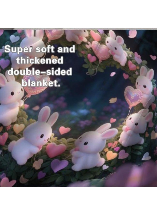 general Wisdom Fairy (latest) flannel thin blanket (warm and comfortable, suitable for sleep, game use, dust and sandproof) 150cm*200cm - 109 - Image 5