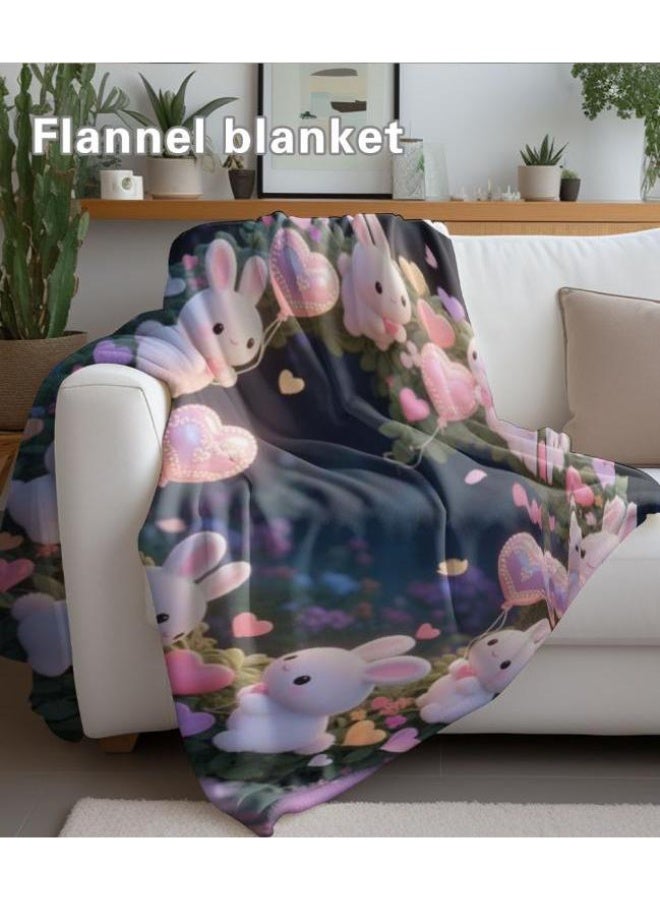 general Wisdom Fairy (latest) flannel thin blanket (warm and comfortable, suitable for sleep, game use, dust and sandproof) 150cm*200cm - 109 - Image 4