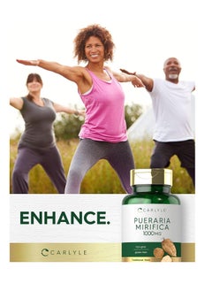 CARLYLE Pueraria Mirifica Capsules 1000mg 120 Capsules  Non-GMO & Gluten Free  - Image 5