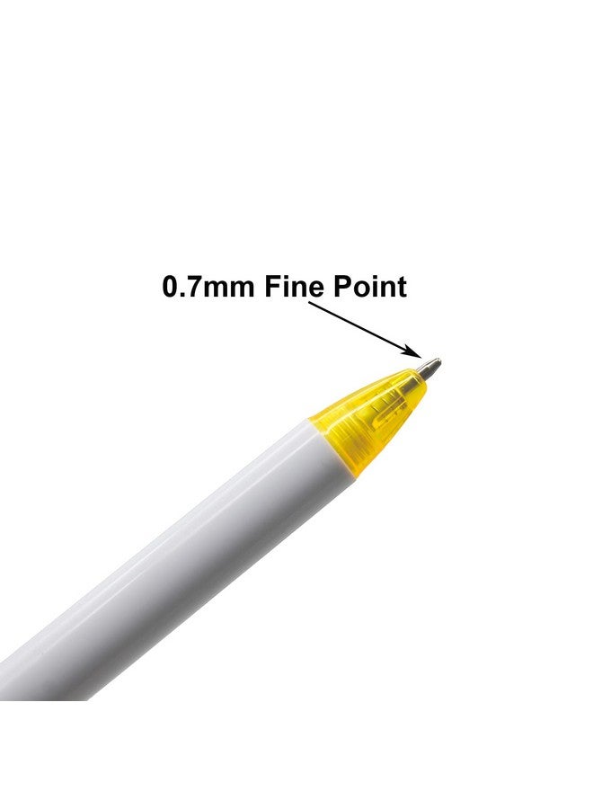 Maydahui 12 Pcs Cute Soccer Ballpoint Pens Retractable Colorful Football Pens Soccer Party Favor Pens Black Ink For School Office Supplies Soccer Themed Birthday Gift Goodie Bags  - Image 3
