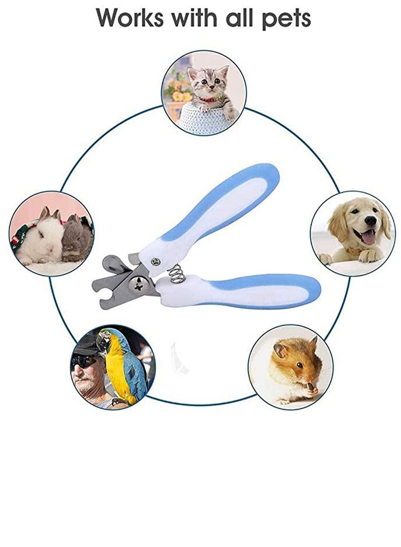 كاست ويف مقص أظافر احترافي للقطط والكلاب ، مقص أظافر من الفولاذ المقاوم للصدأ للقطط الصغيرة والمتوسطة للعناية بالقطط في المنزل ، ملف أظافر واحد متضمن - Image 4