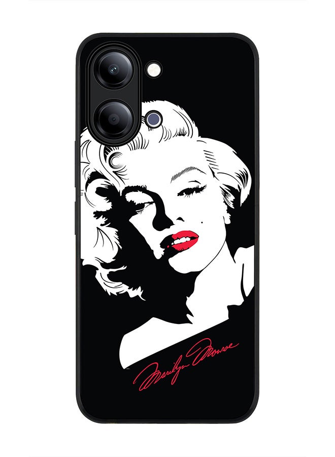 Stylizedd For vivo Y21 / Y11 Case,Slim fit Camera Protection, Shockproof Thin Phone cover  - Marilyn Monroe - Image 1