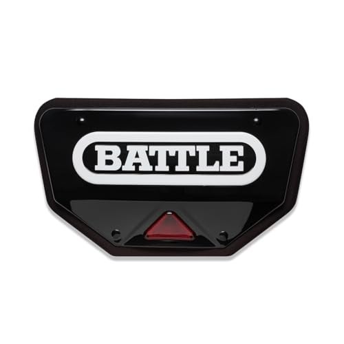 Battle Sports Defender Pro Football Back Plate Adult Youth Sizes EVA Foam Padding Black Adult - Image 3