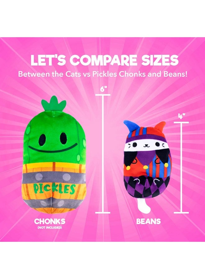 Cats vs Pickles 2Pk Mystery Bags Bean Filled Plushies | Stocking Stuffers | Blind Bags For Girls And For Boys | Surprise Bean Collectibles | Sensory Friendly Mystery Bag For Kids & Adults | 2-Pack - Image 5