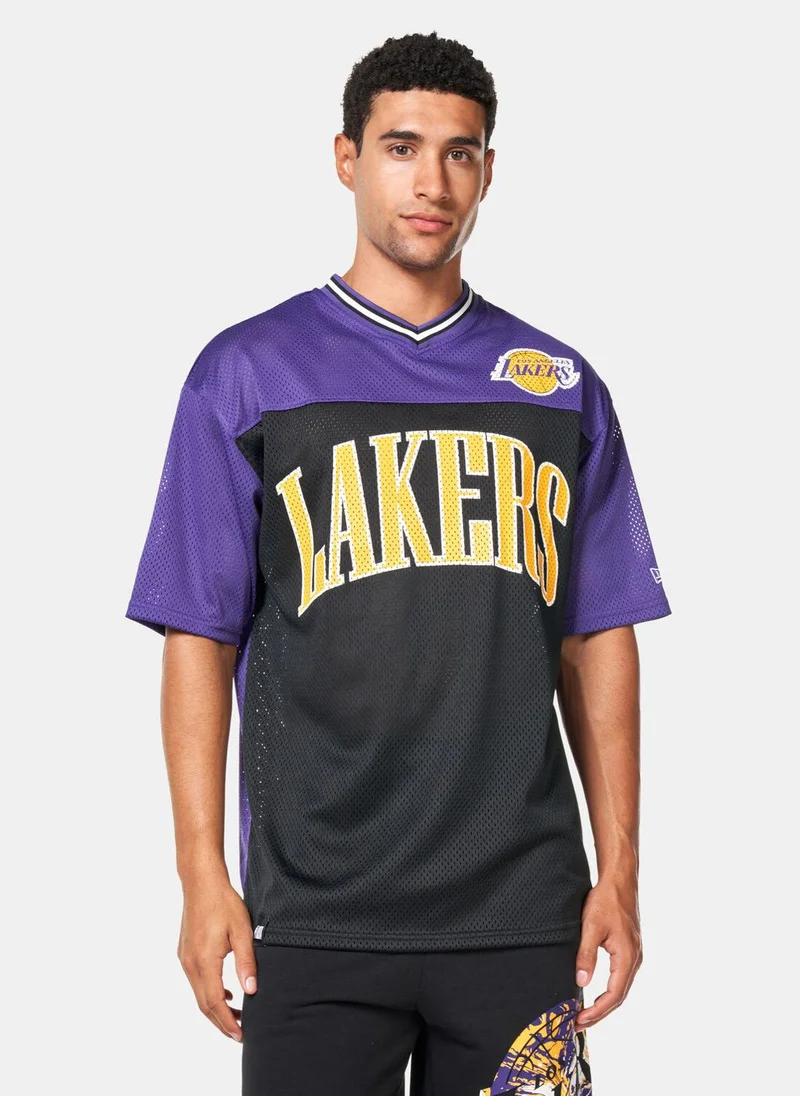 نيو ايرا Men's NBA Los Angeles Lakers Arch Graphic T-Shirt