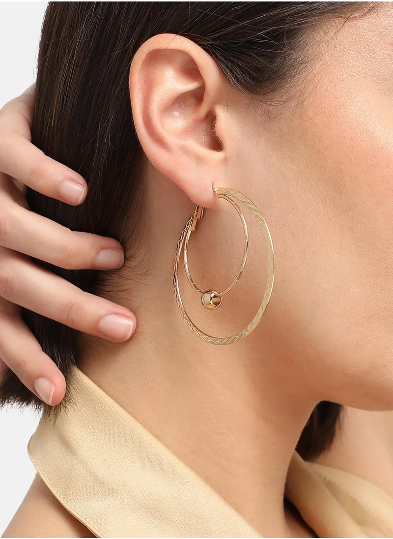 SOHI Party Hoop Earrings