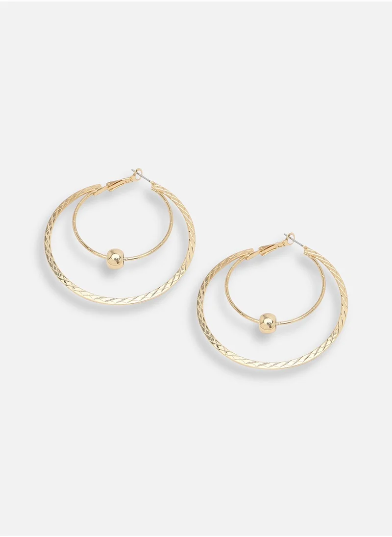 SOHI Party Hoop Earrings