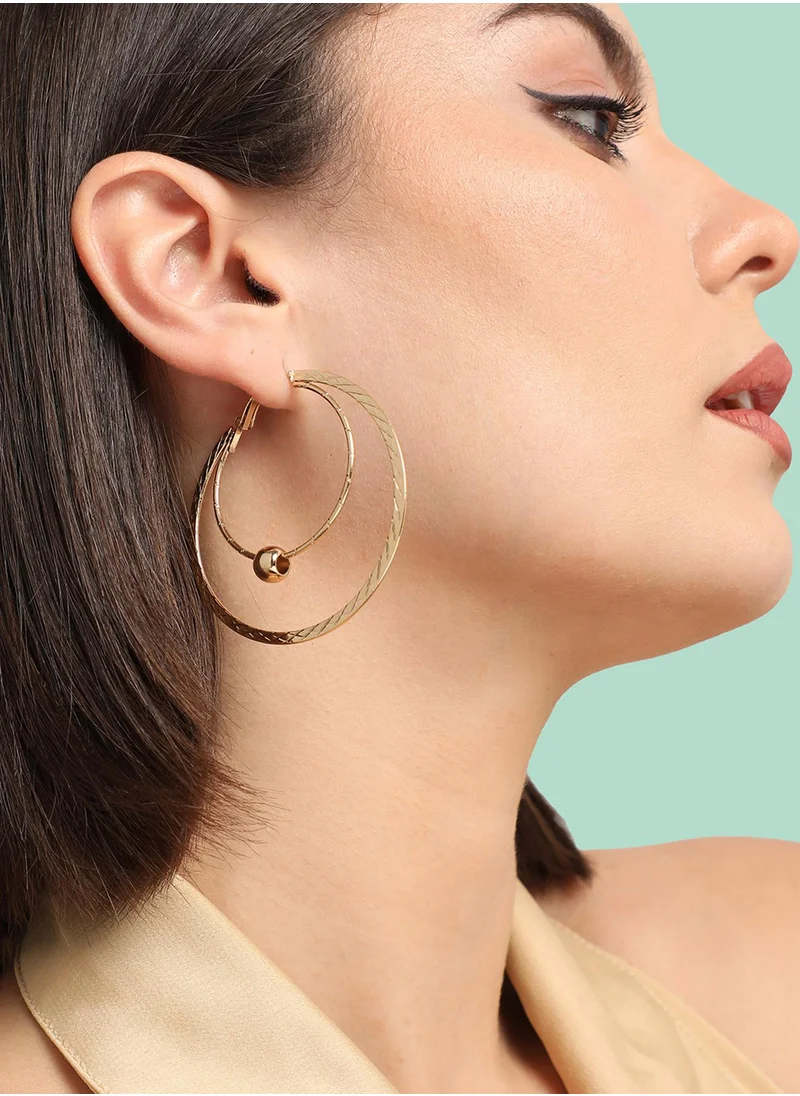 SOHI Party Hoop Earrings