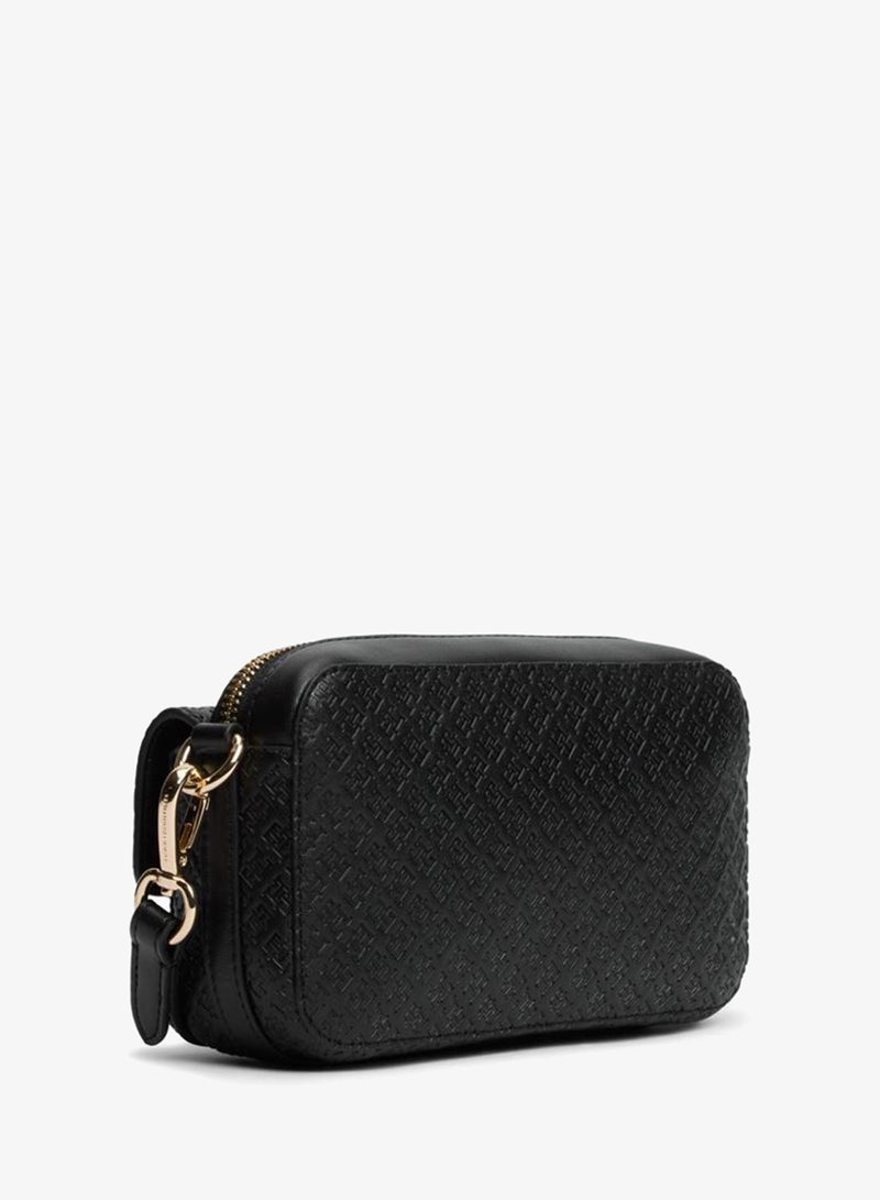 TOMMY HILFIGER Hilfiger Icon Debossed Crossbody Camera Bag - Image 4