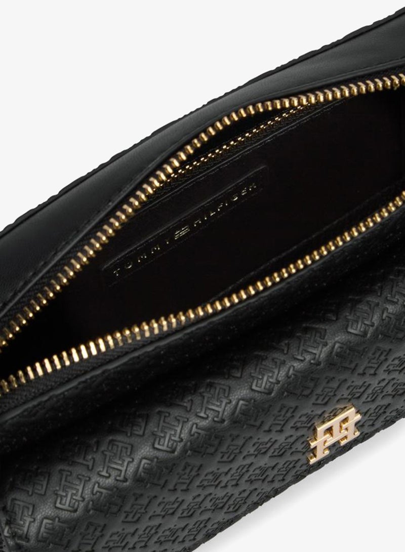 TOMMY HILFIGER Hilfiger Icon Debossed Crossbody Camera Bag - Image 5